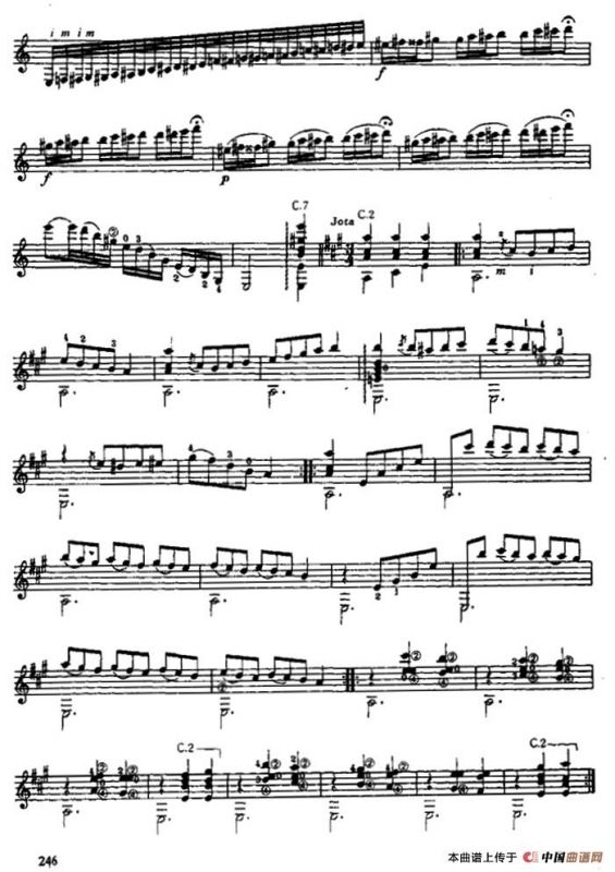 大霍塔（古典吉他）