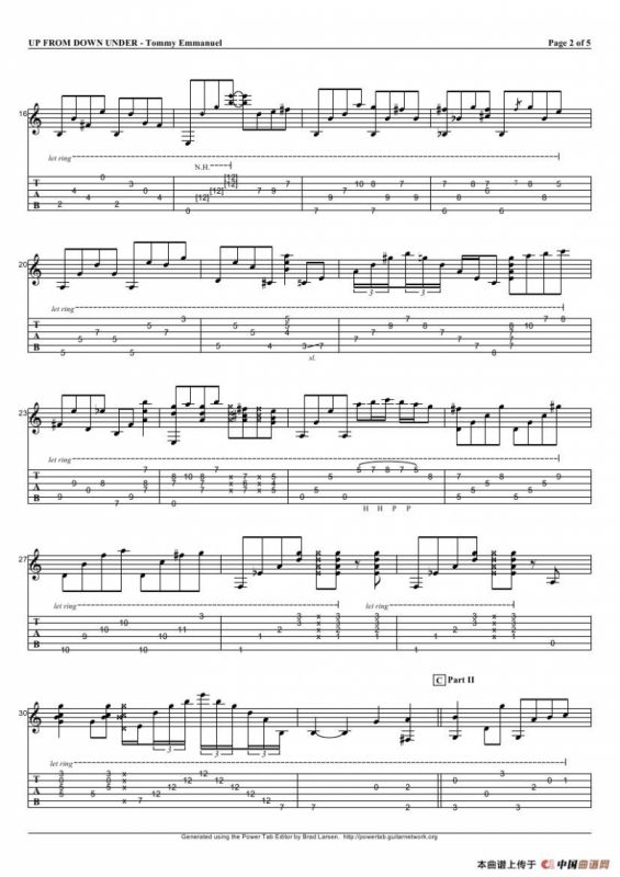 tommy emmanuel：up from down under（指弹吉它）