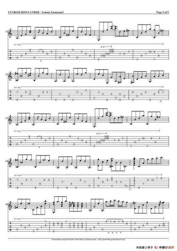 tommy emmanuel：up from down under（指弹吉它）