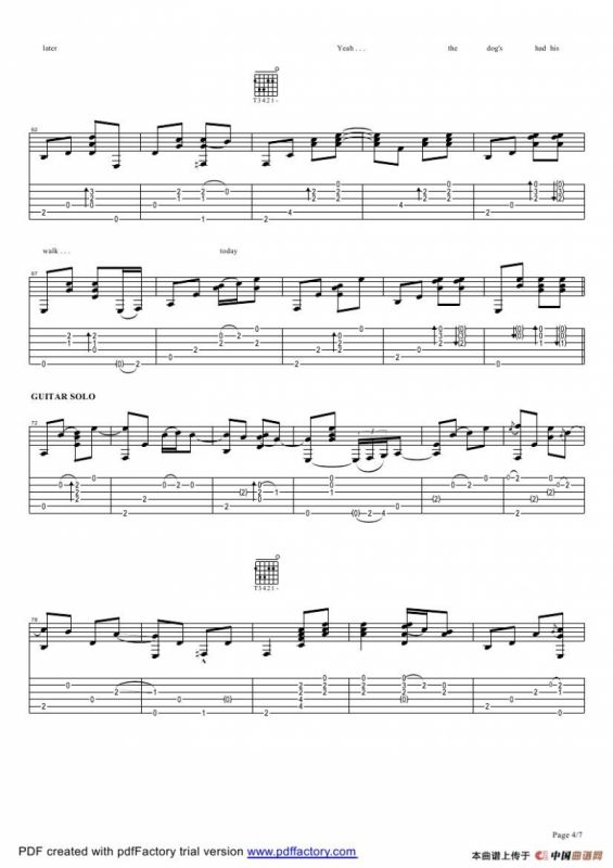 tommy emmanuel：together alone（指弹吉它）