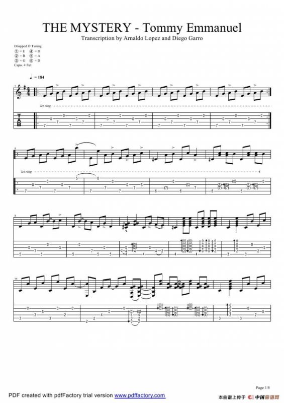 tommy emmanuel：the mystery 2（指弹吉它）