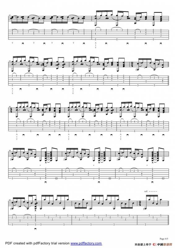 tommy emmanuel：the jolly swagman（指弹吉它）