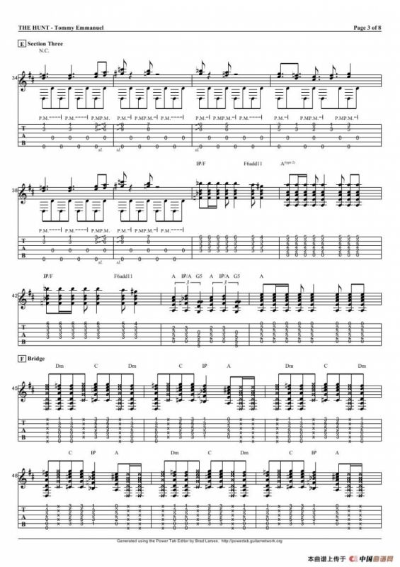 tommy emmanuel：the hunt（指弹吉它）