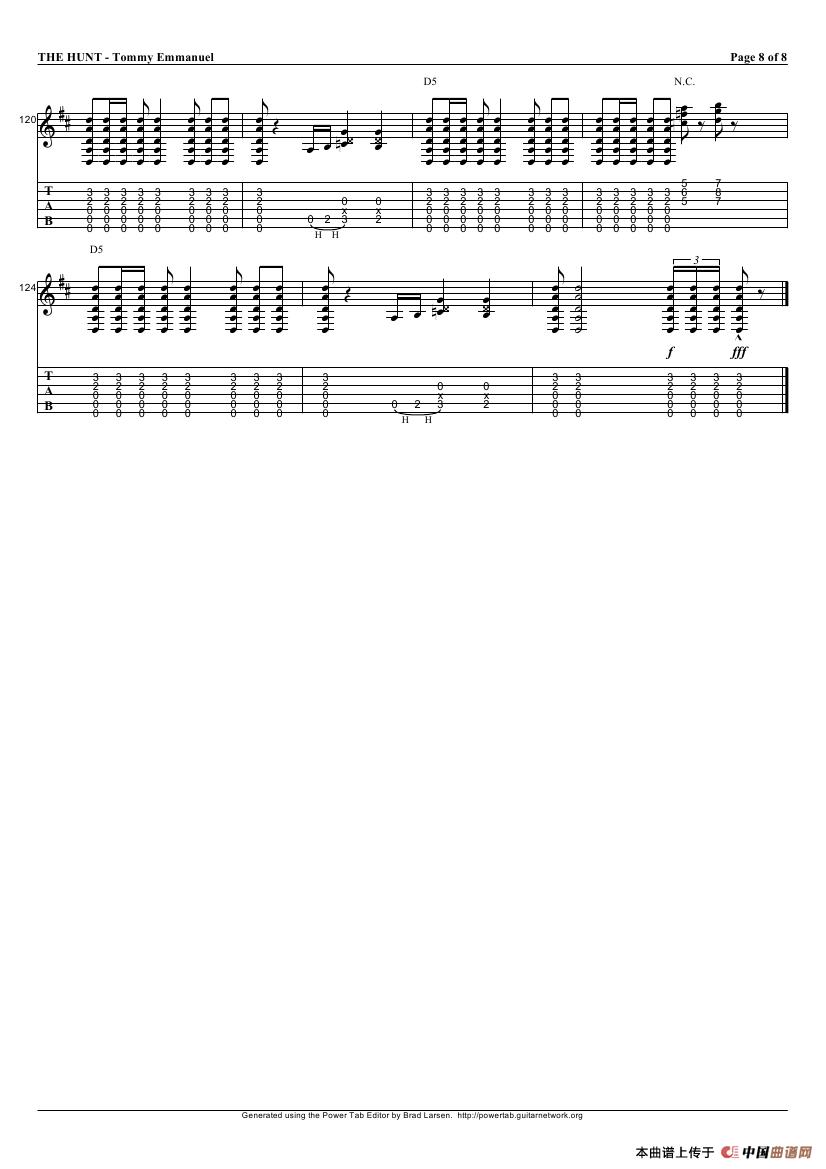 tommy emmanuel：the hunt（指弹吉它）