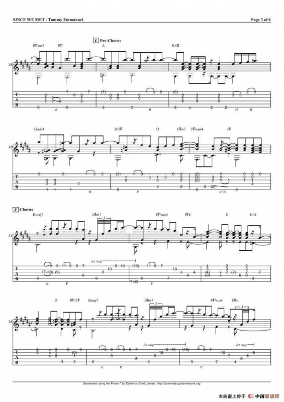 tommy emmanuel：since we met（指弹吉它）