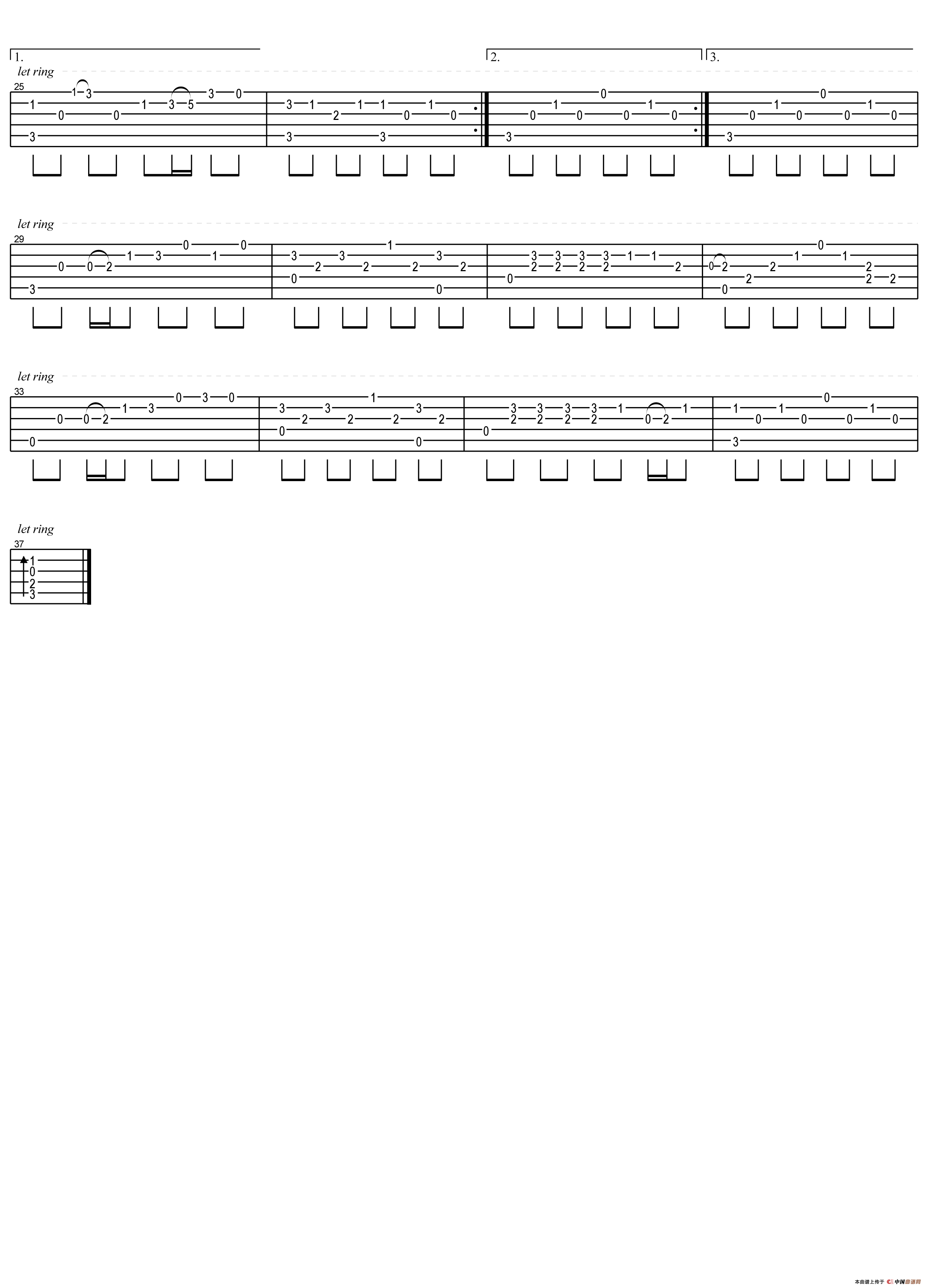 滴答（独奏指弹版）