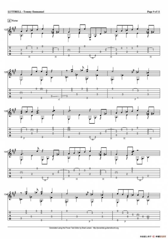 tommy emmanuel：luttrell（指弹吉他）