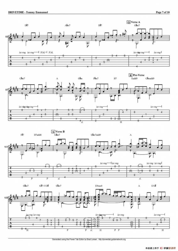 tommy emmanuel：drivetime（指弹吉他）