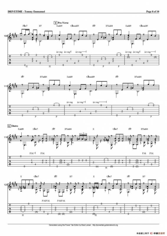 tommy emmanuel：drivetime（指弹吉他）