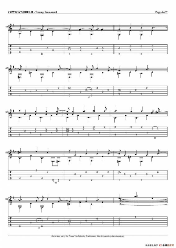 tommy emmanuel：cowboys dream