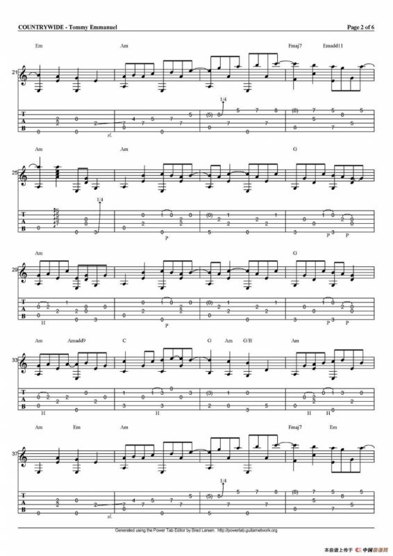 tommy emmanuel：countrywide（指弹吉他）