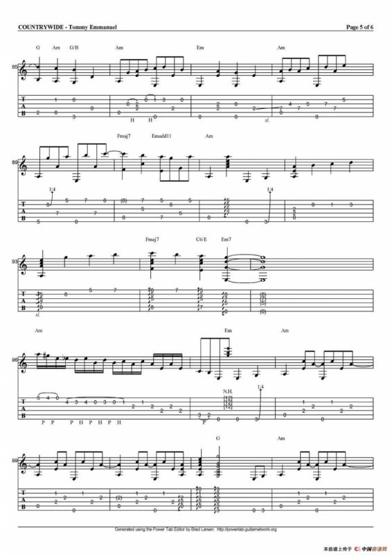 tommy emmanuel：countrywide（指弹吉他）