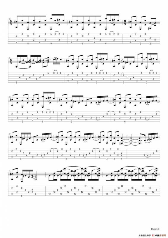 tommy emmanuel：chets ramble（指弹吉他）