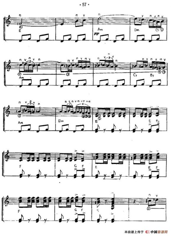 西班牙斗牛士（西班牙吉他匹克式独奏）