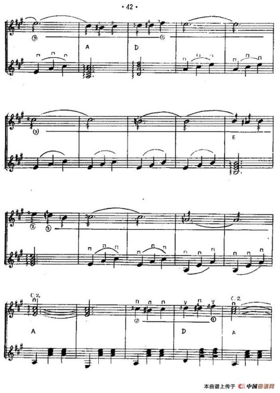 杜鹃圆舞曲（西班牙吉他匹克式独奏）