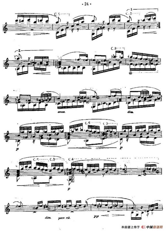 致爱丽丝（西班牙吉他古典式独奏）