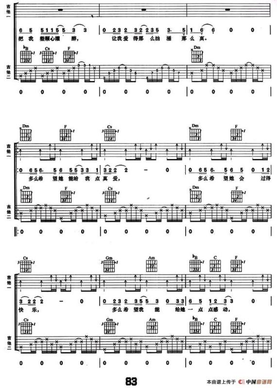 难道爱一个人有错么（双吉他）