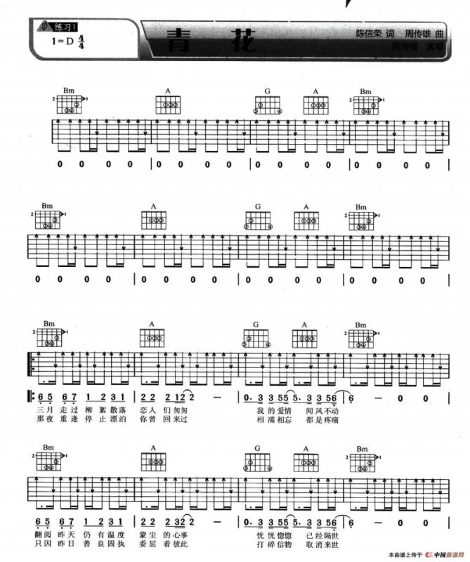 青花（周传雄词曲）