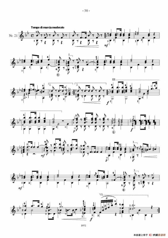 索尔·克斯特26首练习曲之21——26