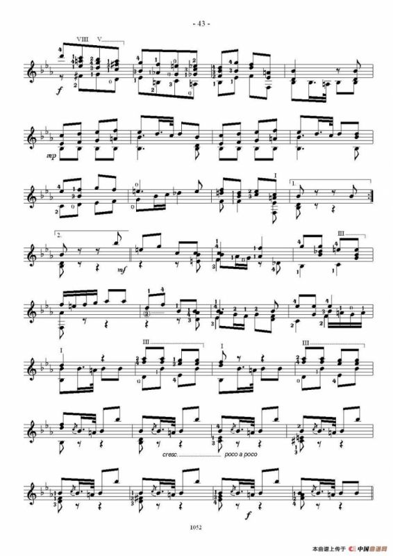 索尔·克斯特26首练习曲之21——26