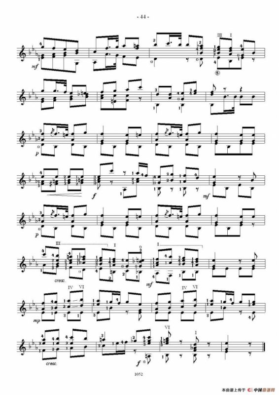 索尔·克斯特26首练习曲之21——26
