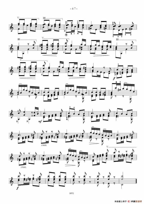索尔·克斯特26首练习曲之21——26