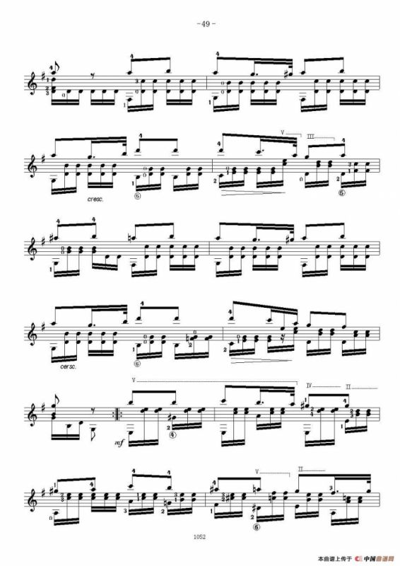 索尔·克斯特26首练习曲之21——26