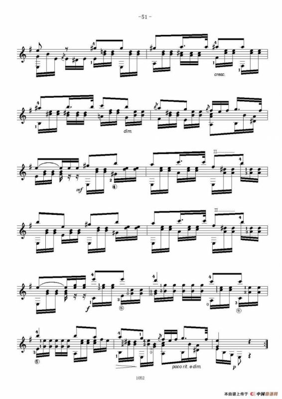 索尔·克斯特26首练习曲之21——26