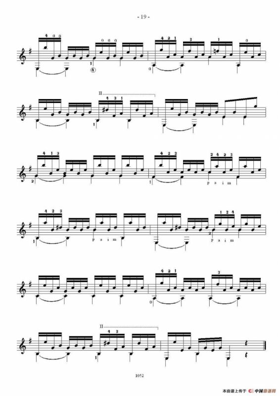 索尔·克斯特26首练习曲之11——15