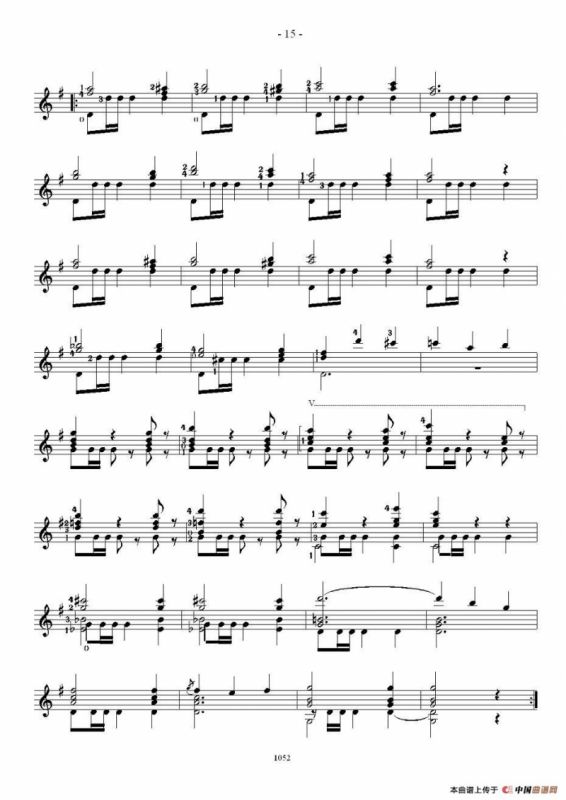 索尔·克斯特26首练习曲之6——10