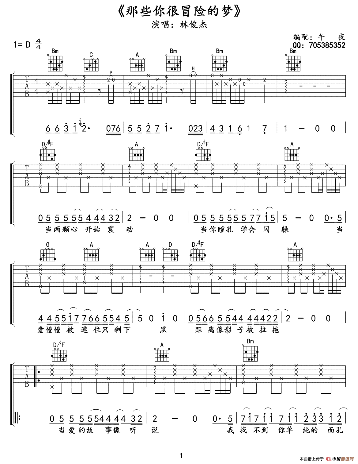 那些你很冒险的梦（午夜编配版）