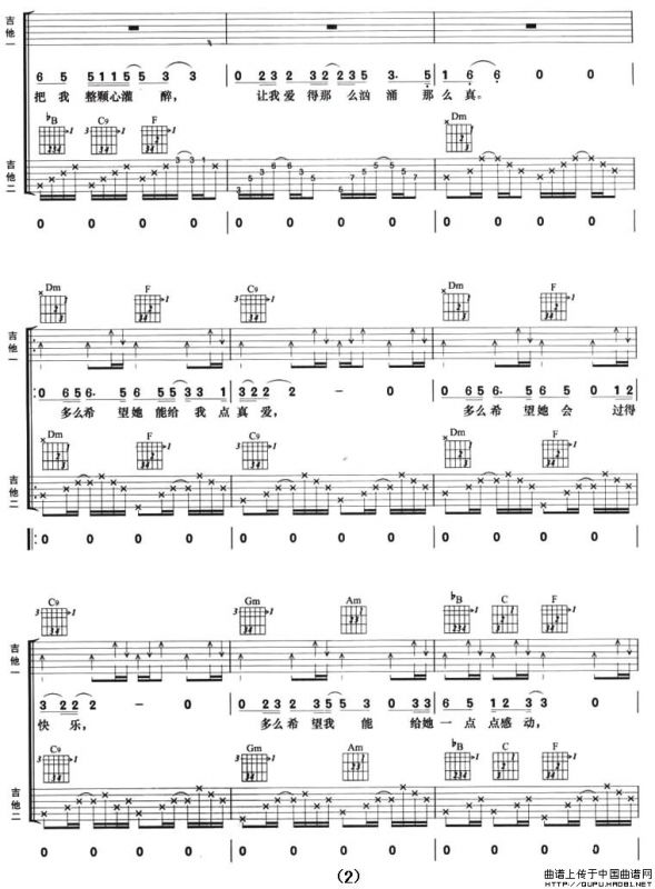 难道爱一个人有错吗（双吉他）