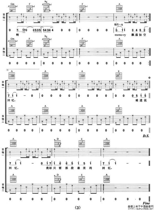 忘记（林秋离词 林俊杰曲、双吉他）