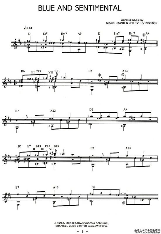 BLUE AND SENTIMENTAL