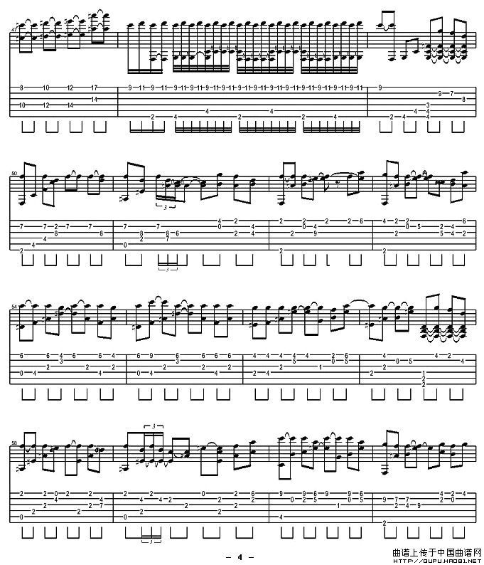 青花瓷（指弹谱、刘淇铭编配版）