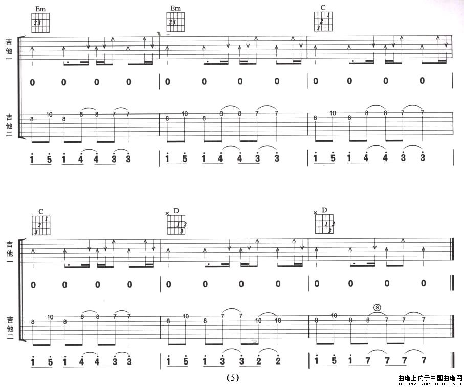 不能说的秘密（双吉他）