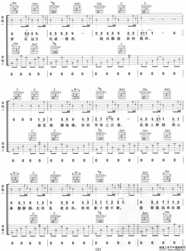 菊花台（双吉他）