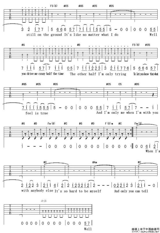 Im Only Me When Im With You