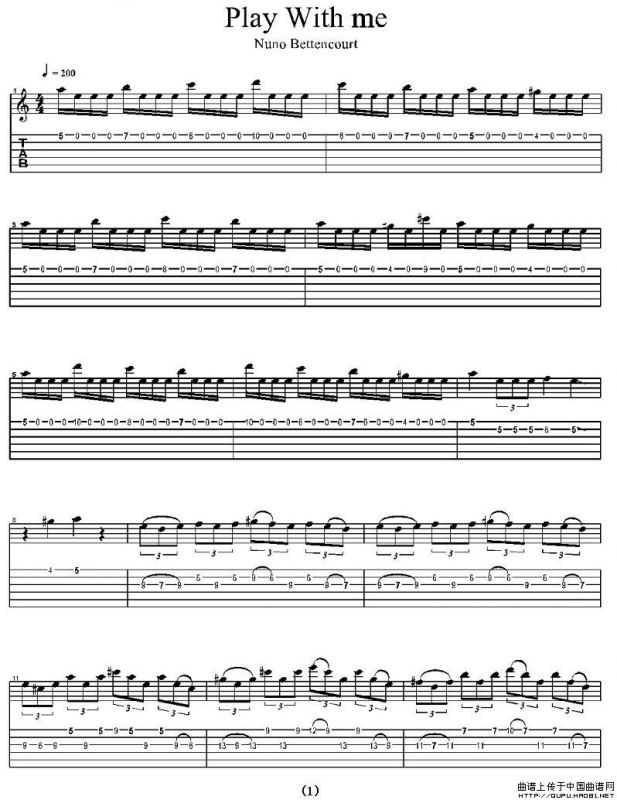 Play With me（琶音练习）