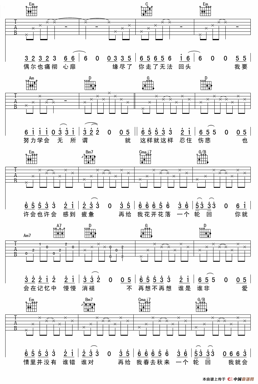 爱情里没有谁对谁错