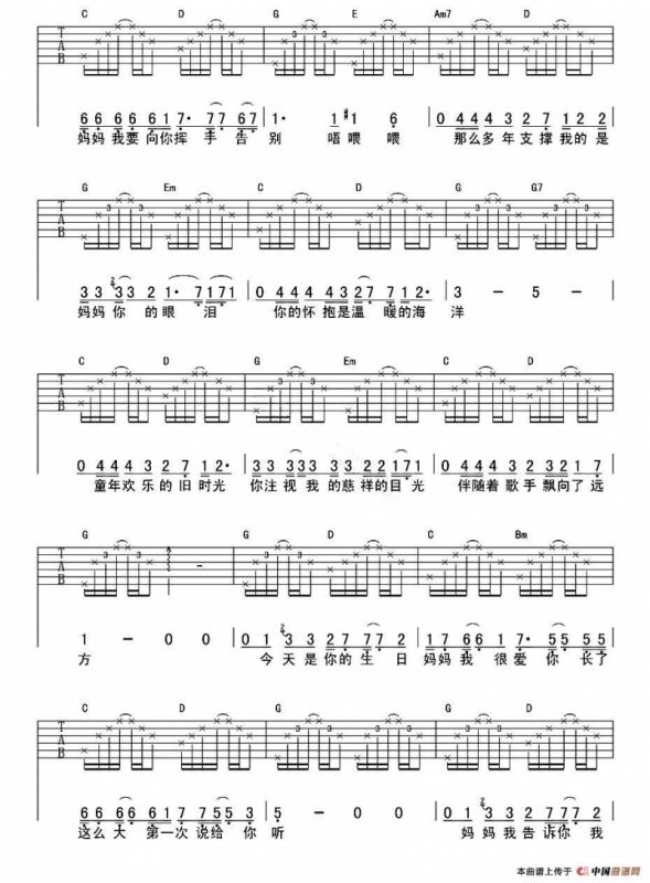 今天是你的生日，妈妈