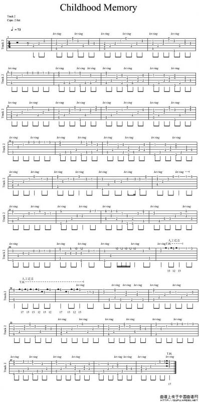 Childhood Memory（独奏）