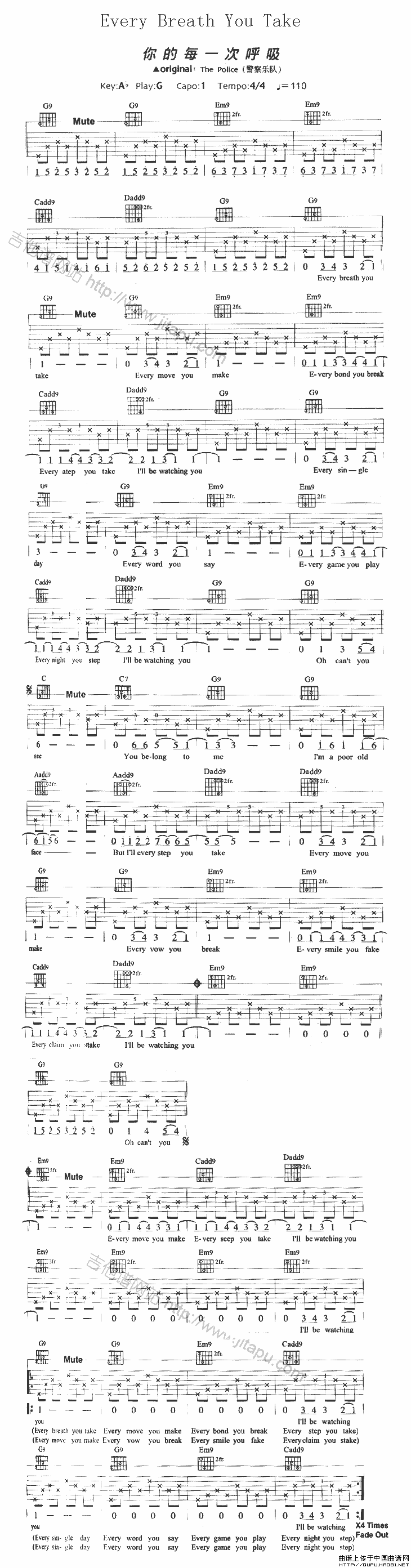 Every Breath You Take