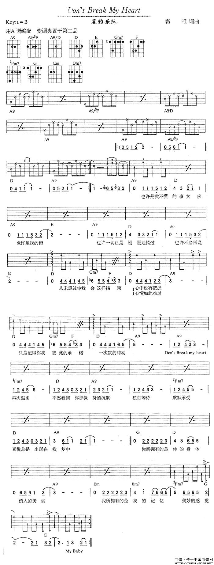 Don it Break My Hear