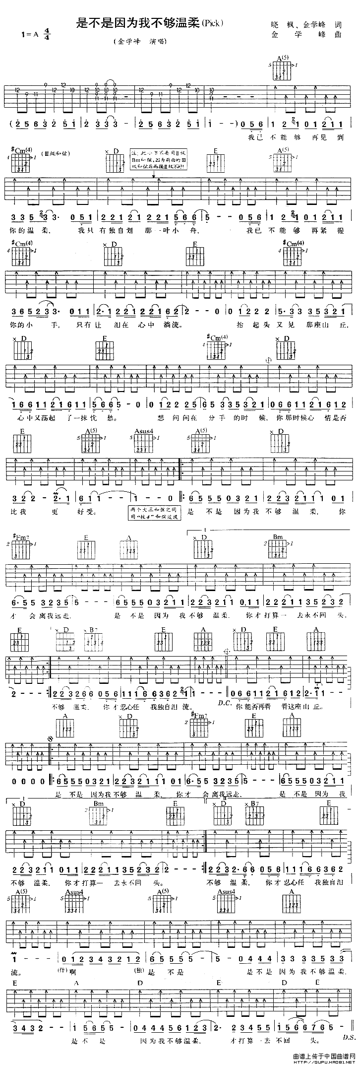 是不是因为我不够温柔