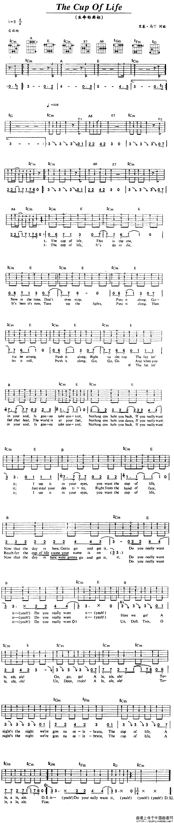 The Cup Of Life（生命之杯）