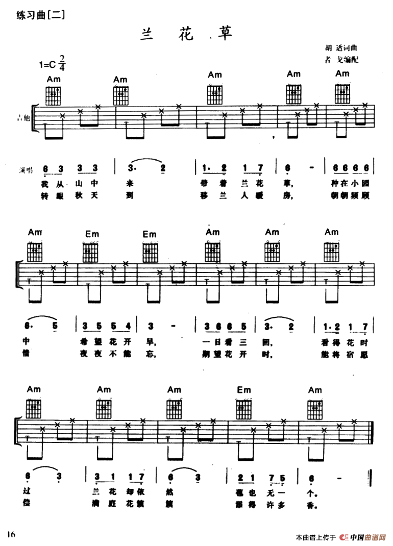 兰花草（7个版本）