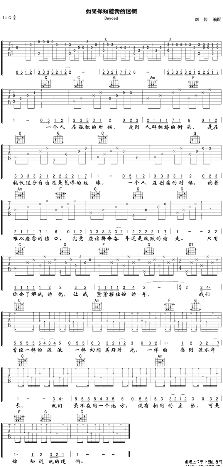 你知道我的迷惘