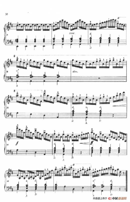 《车尔尼手风琴练习曲集》第Ⅱ册（第10——14首）