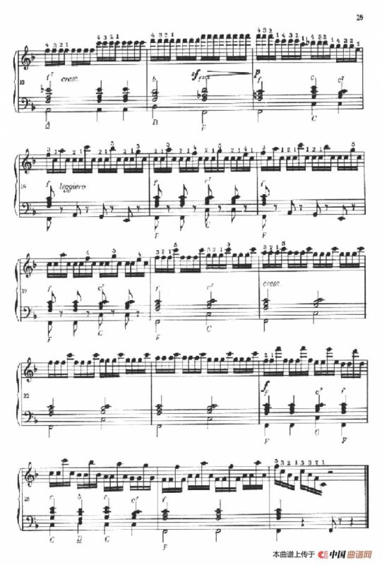 《车尔尼手风琴练习曲集》第Ⅱ册（第9——11首）